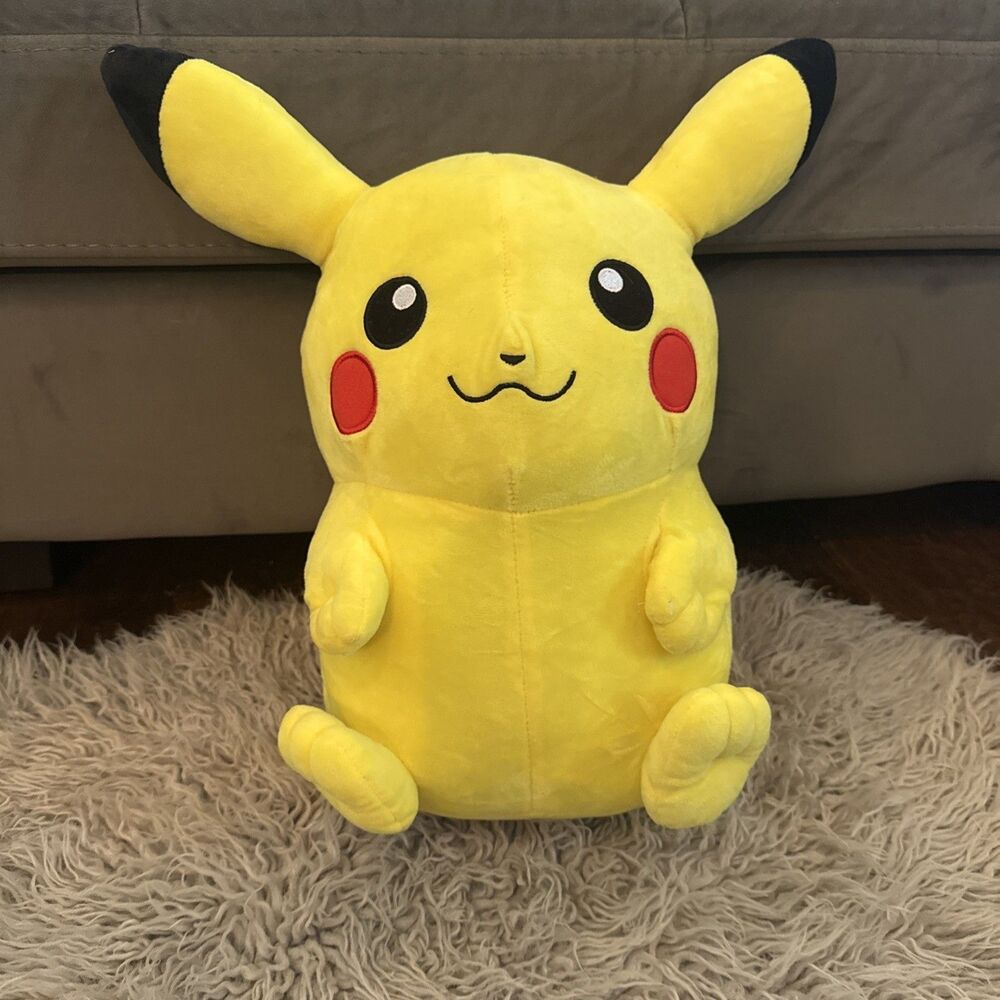 Pokemon Pikachu 16” Plush Doll Large Nintendo Stuffed Animal Toy Factory 2022
